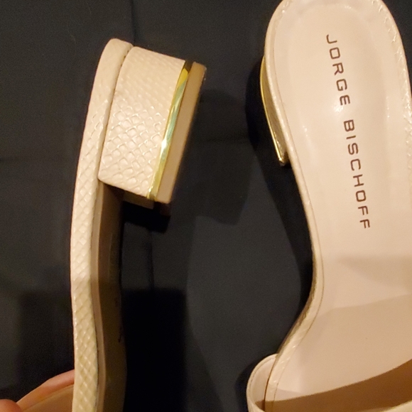 Nude sandals with rhinestones - Picture 4 of 5